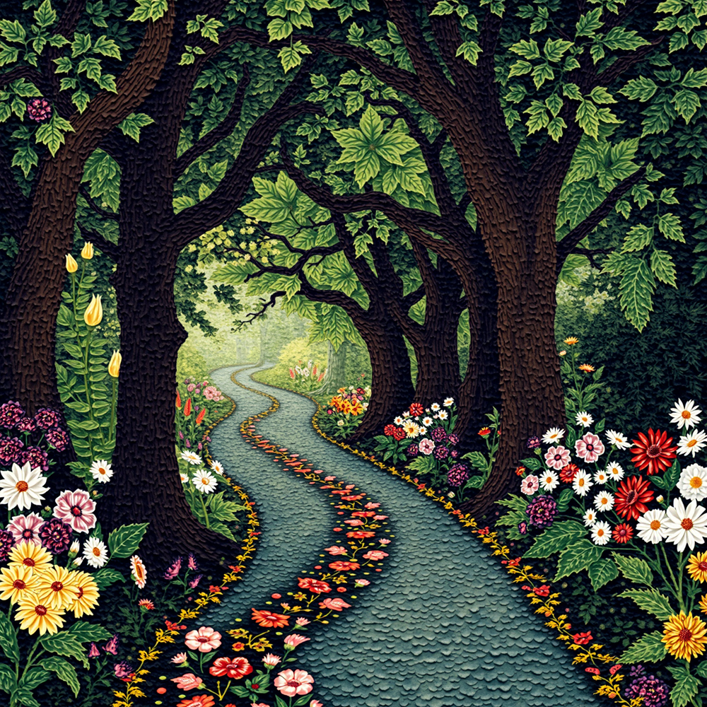 Journey Through the Enchanted Grove view 2