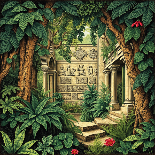 Twilight in the Forgotten Courtyard