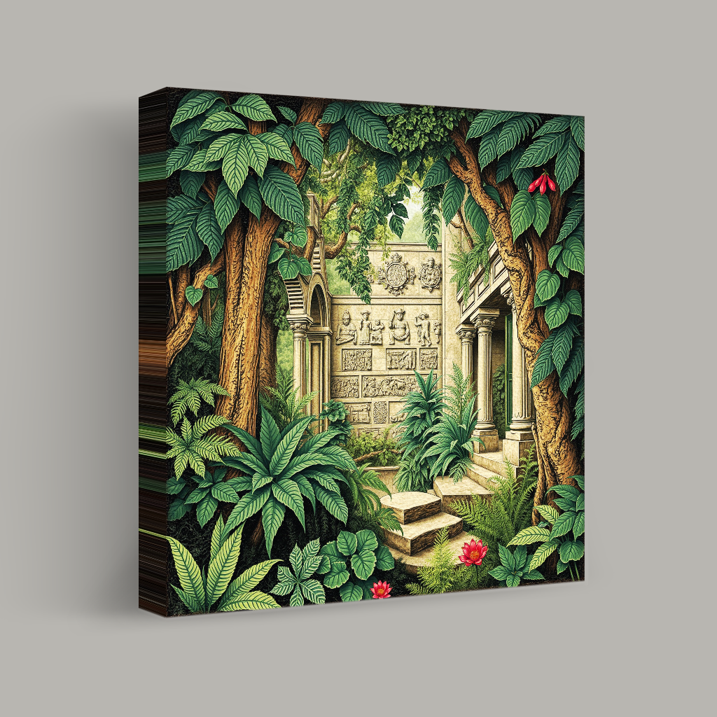 Twilight in the Forgotten Courtyard view 1