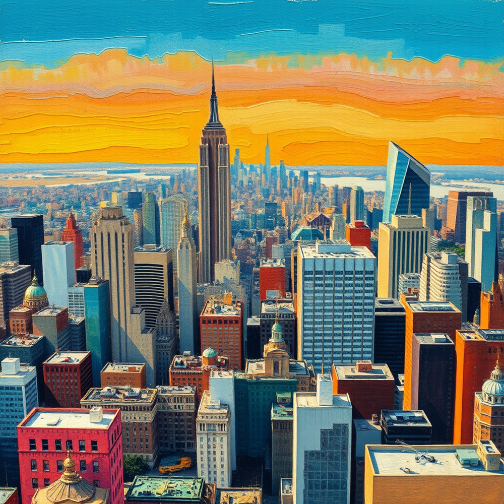 Urban Symphony of Colors view 2