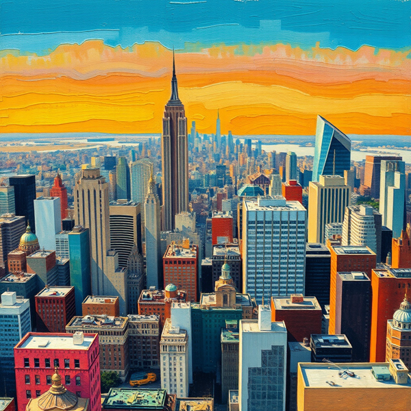 Urban Symphony of Colors