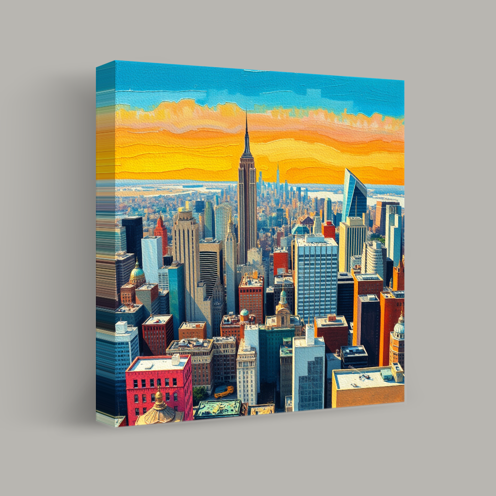 Urban Symphony of Colors view 1