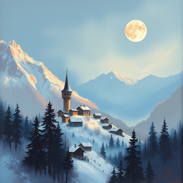 Enchantment of the Alpine Village