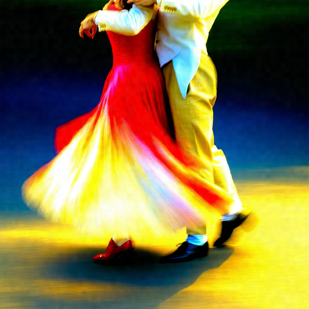 Dance of Vibrant Whirls view 2