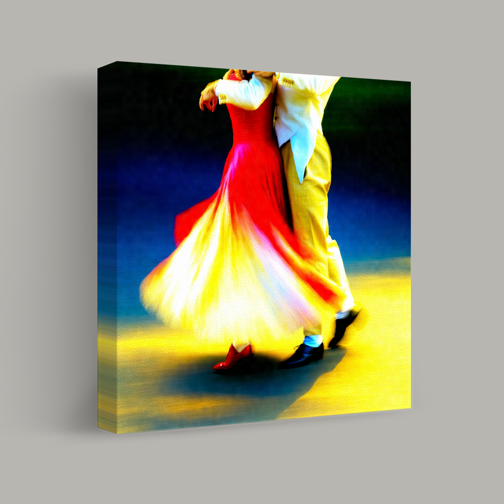 Dance of Vibrant Whirls view 1