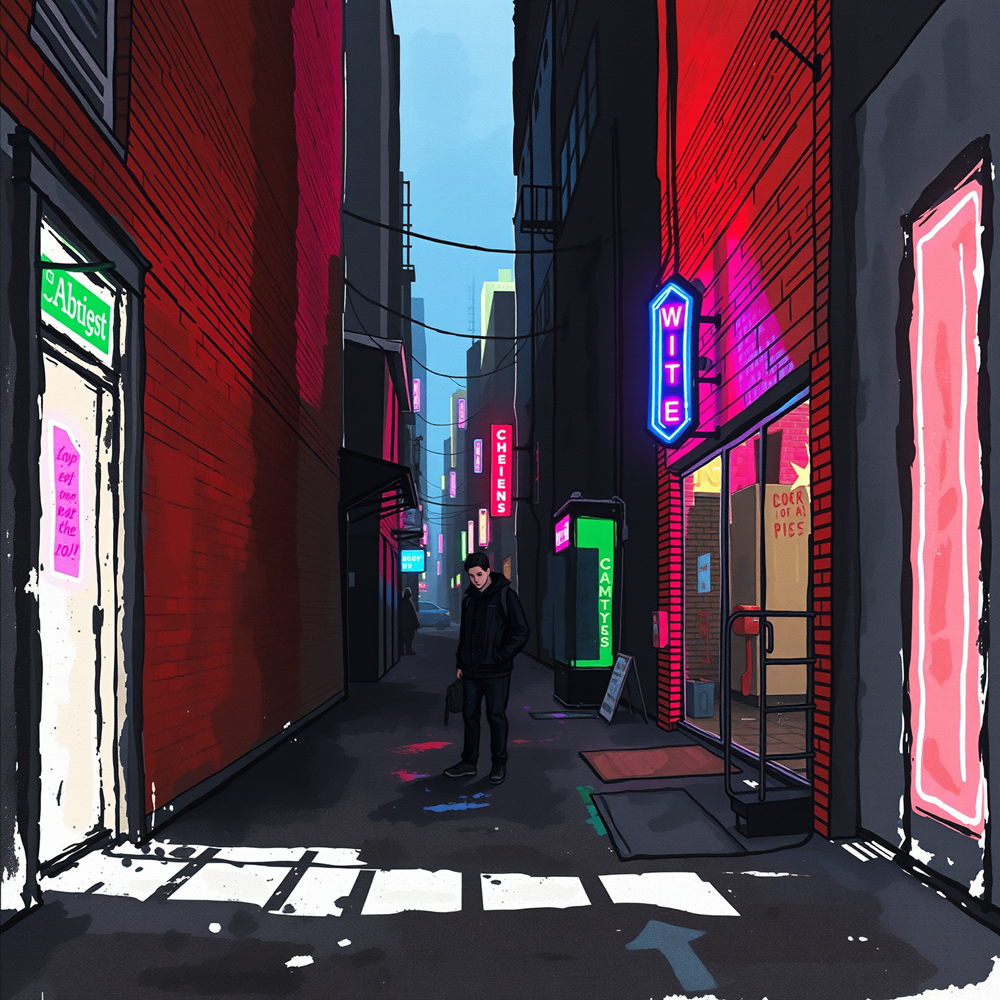 Neon Alley Rendezvous view 2
