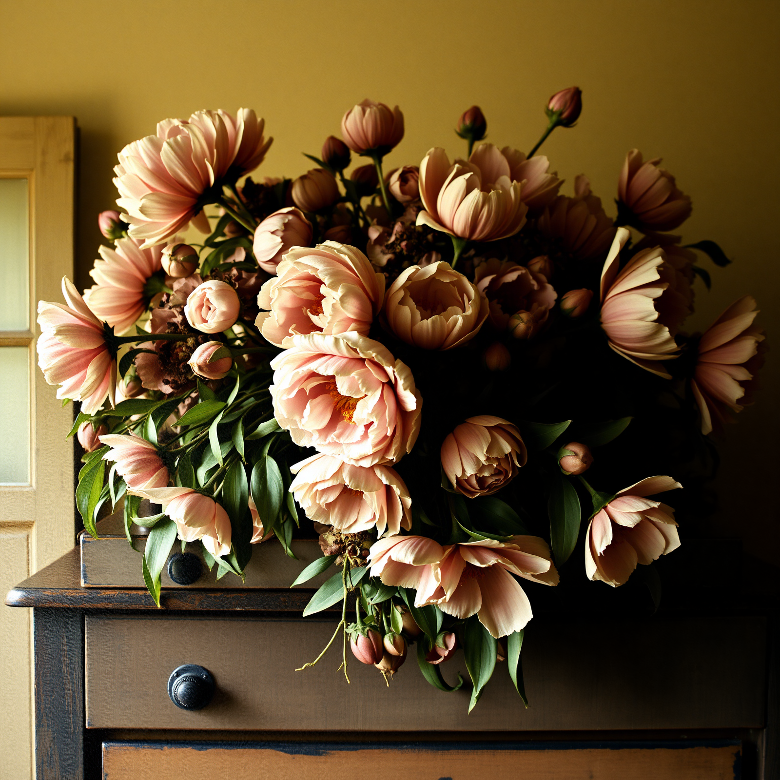 Still Life with Peonies view 2