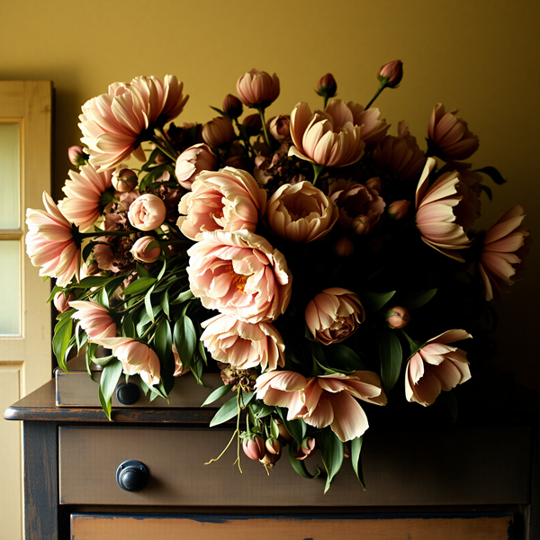 Still Life with Peonies