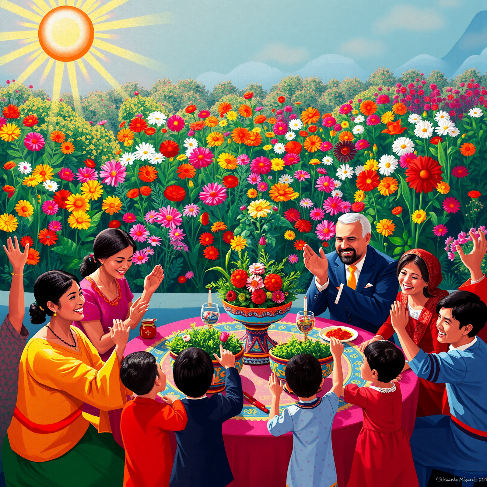 Gathered Amidst Blooms view 2