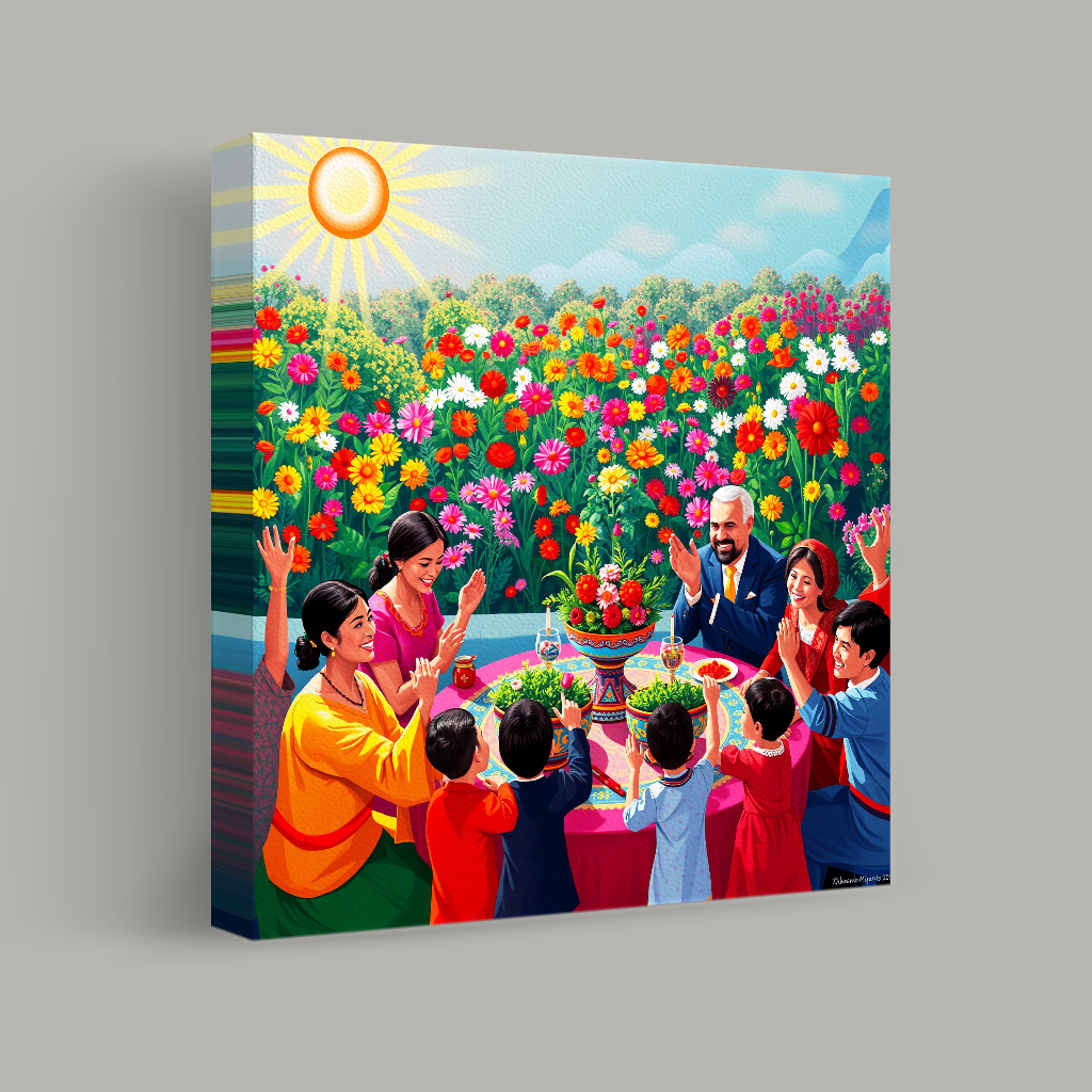 Gathered Amidst Blooms view 1