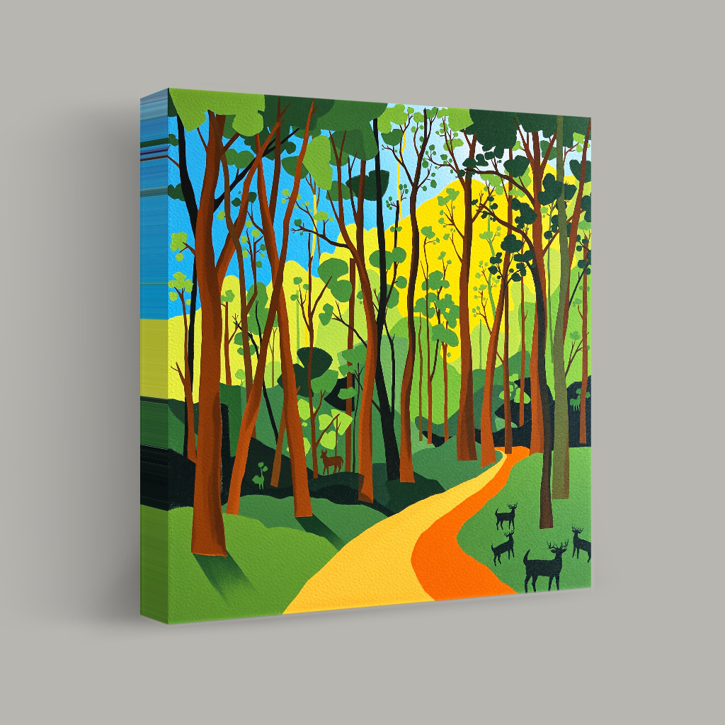 Pathways of Verdant Echoes view 1