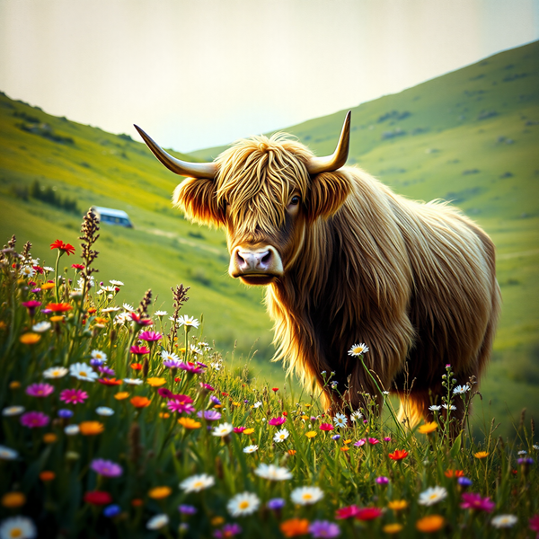 Highland Encounter in Bloom