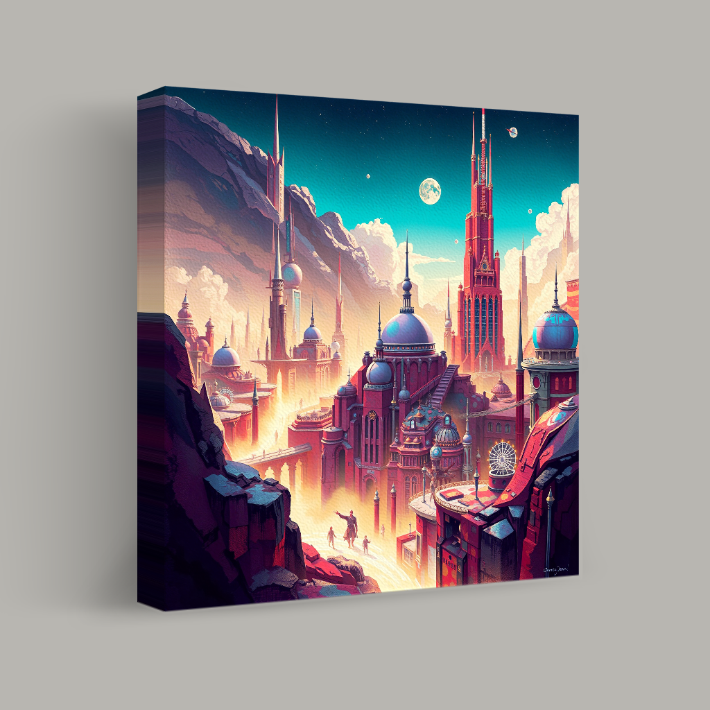 Chronicles of the Crimson City view 1