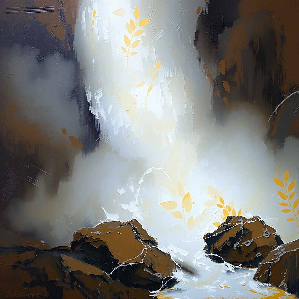 Cascade of Autumn Light view 2