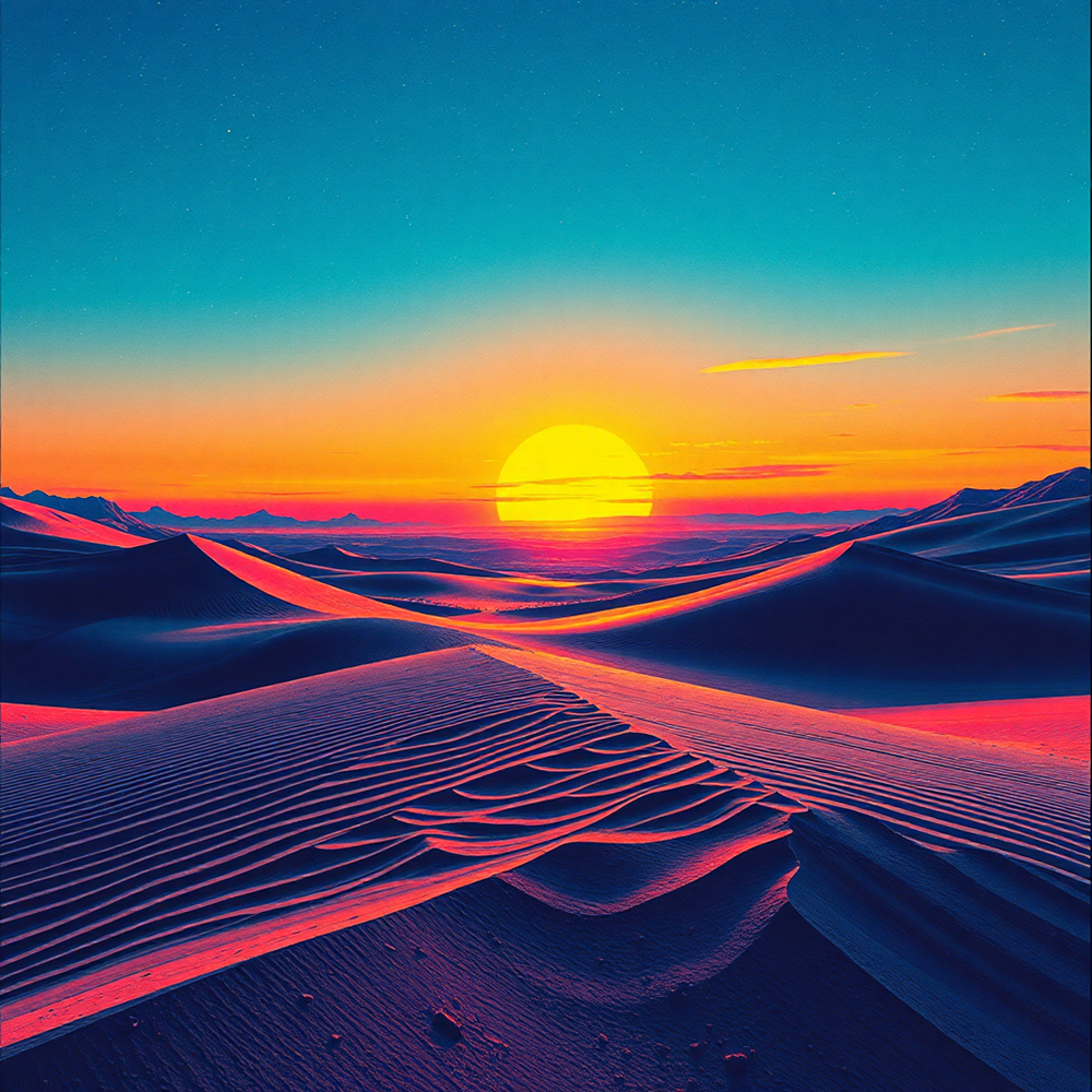 Silhouettes of the Dunes view 2