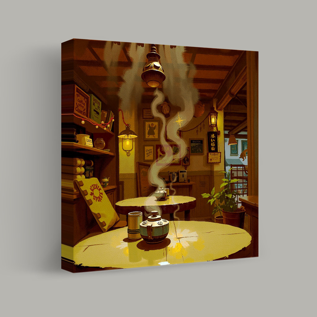 Warmth of a Hidden Café view 1