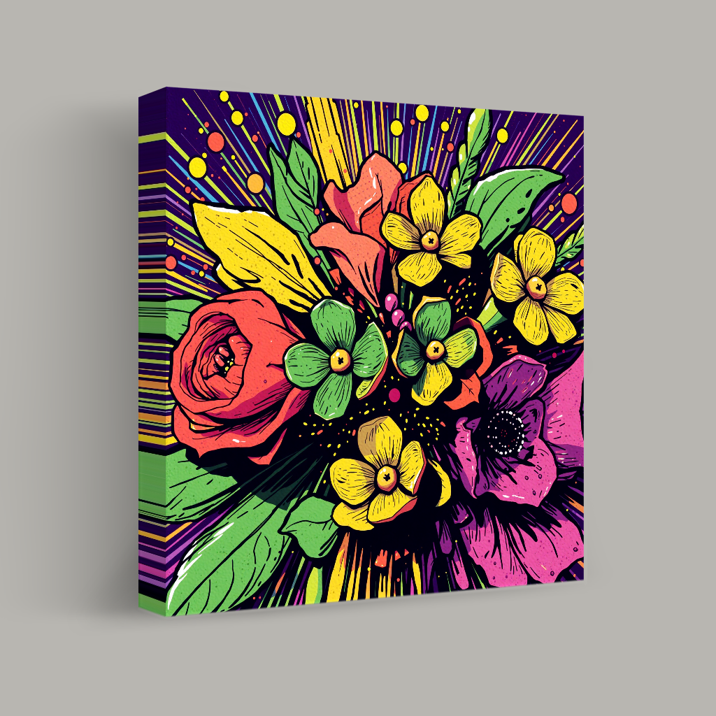 Burst of Petals view 1