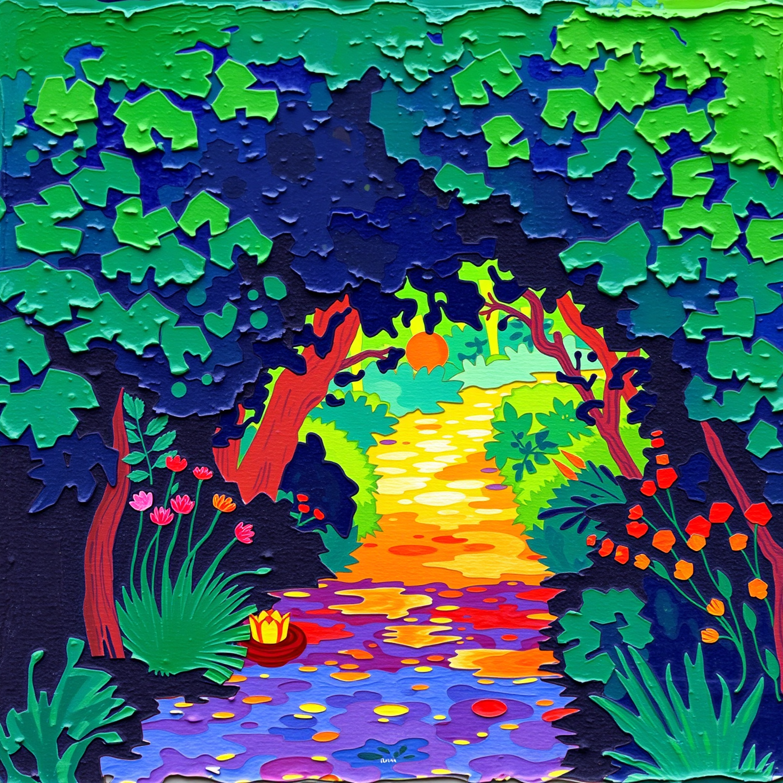 Pathway to the Enchanted Grove view 2