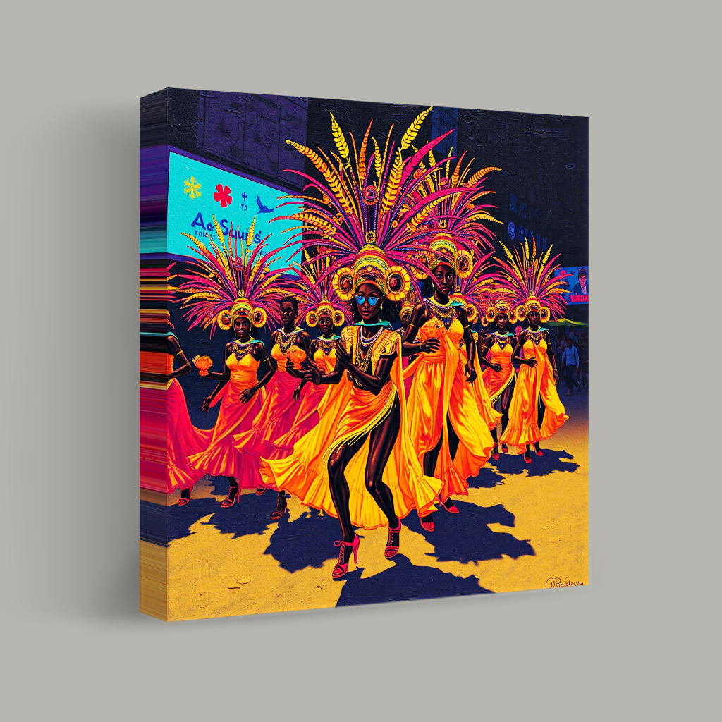 Vibrant Steps of the Parade view 1