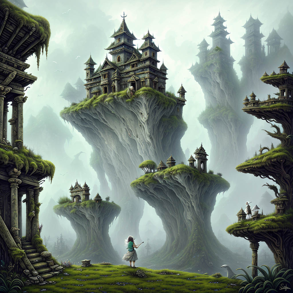 Floating Kingdoms of the Misty Realm view 2