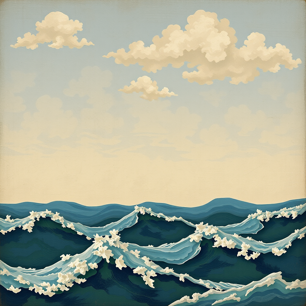 The Serene Waves of Dawn view 2