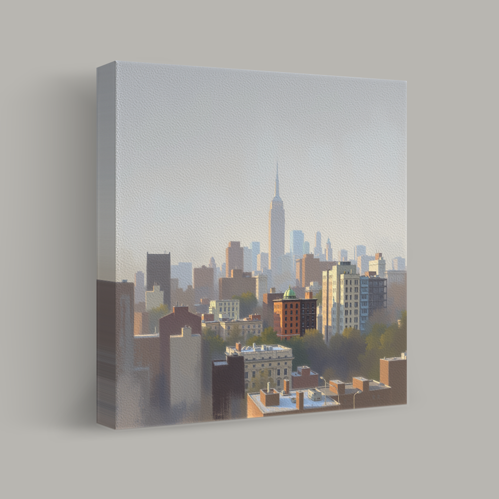 Morning in the Metropolis view 1